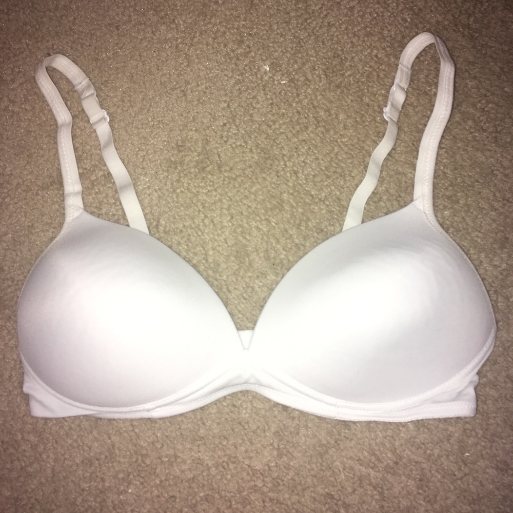 White and Tan Bras